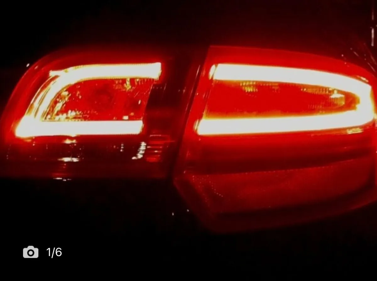 Audi A3 rear lights