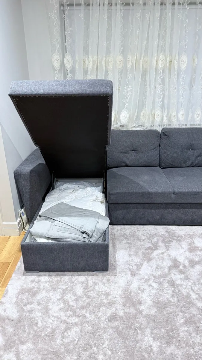 New 3 months old Corner sofa bed - Image 2