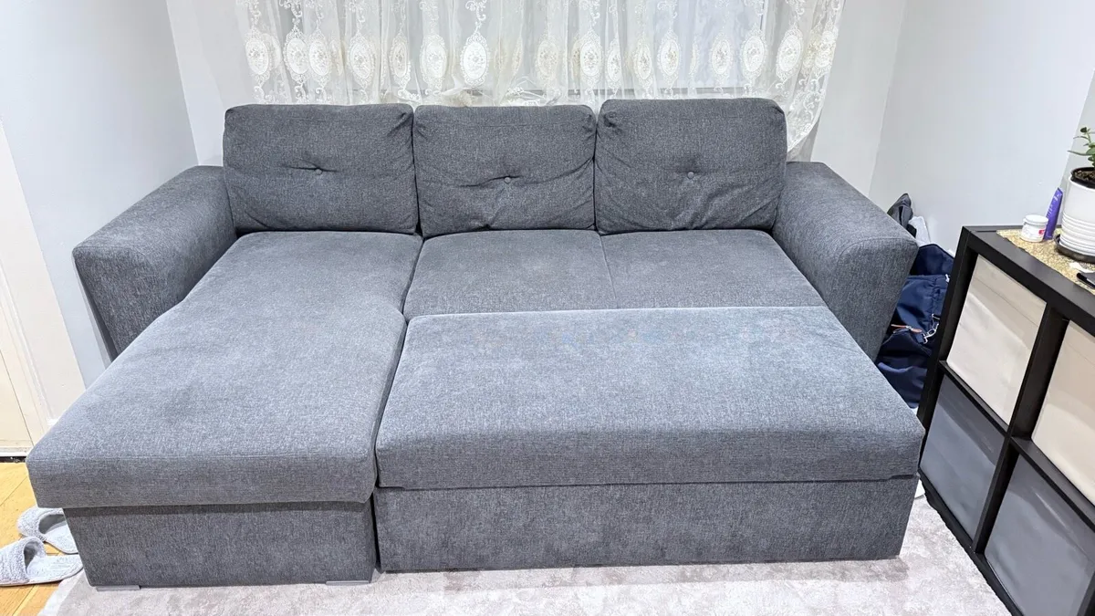 New 3 months old Corner sofa bed - Image 3