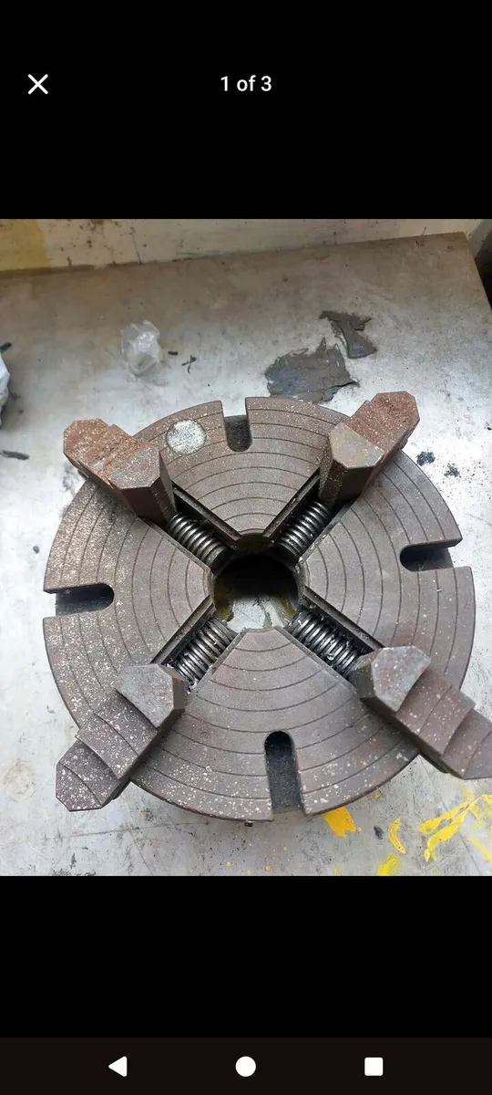 Colchester 4 jaw Chuck - Image 1