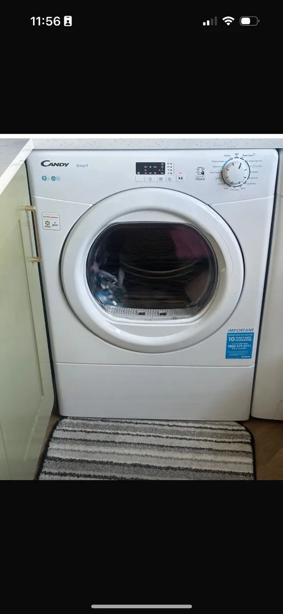 Candy 9kgs tumble dryer
