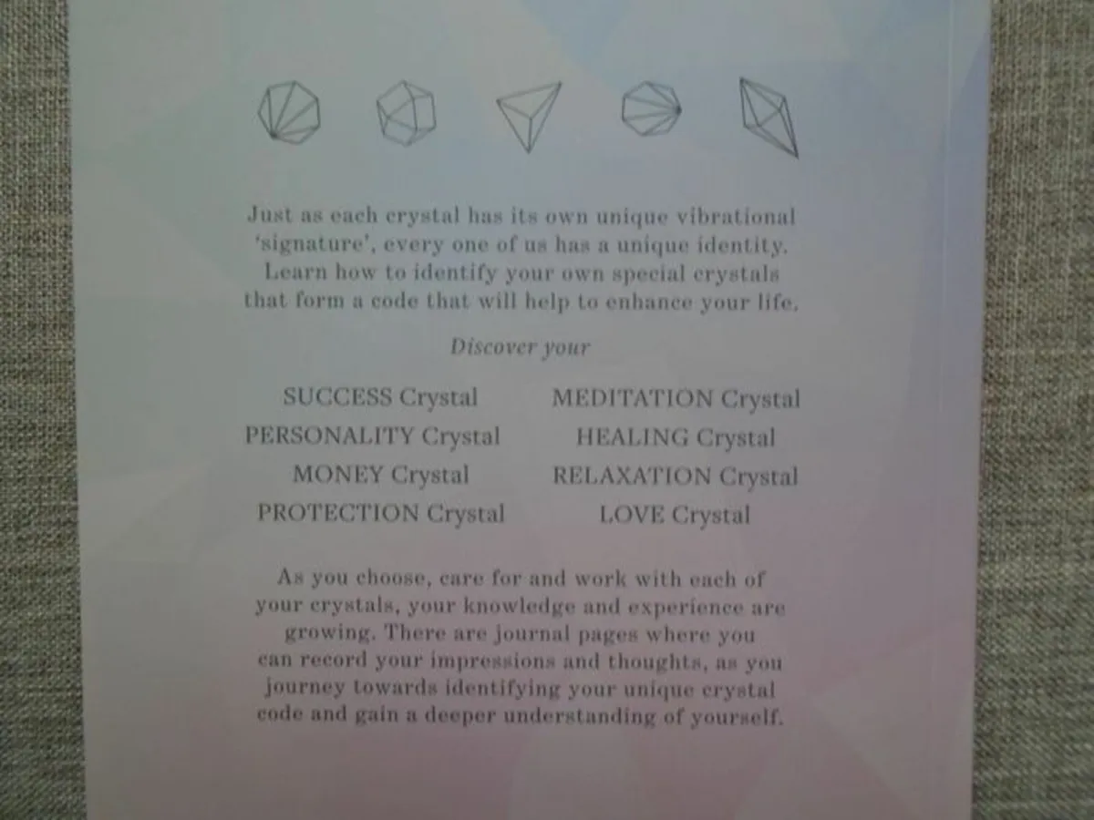 Crystal journal, Crystals, Journal,Gift - Image 2