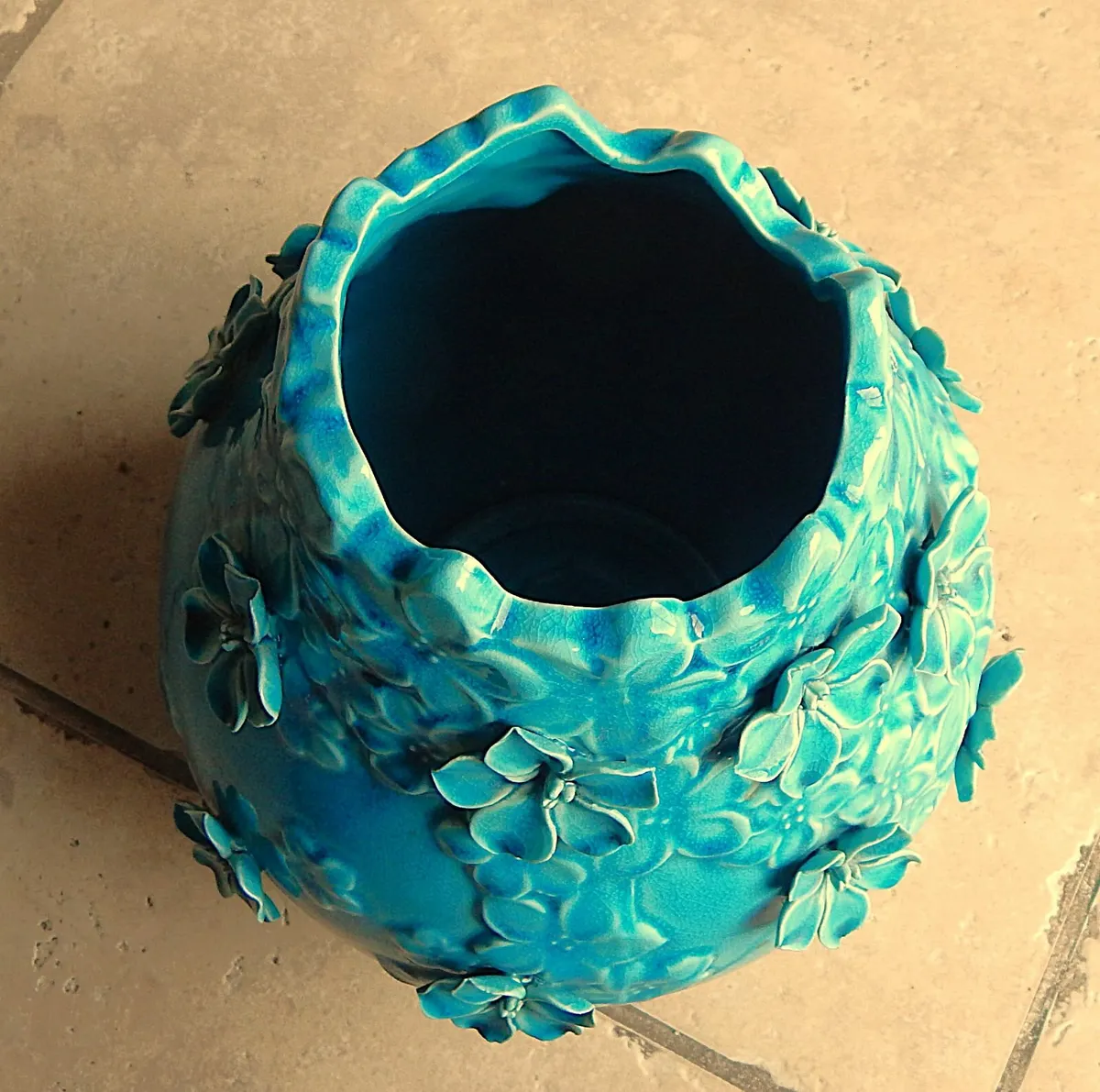 Studio Pottery Ceramic Vase - Image 4