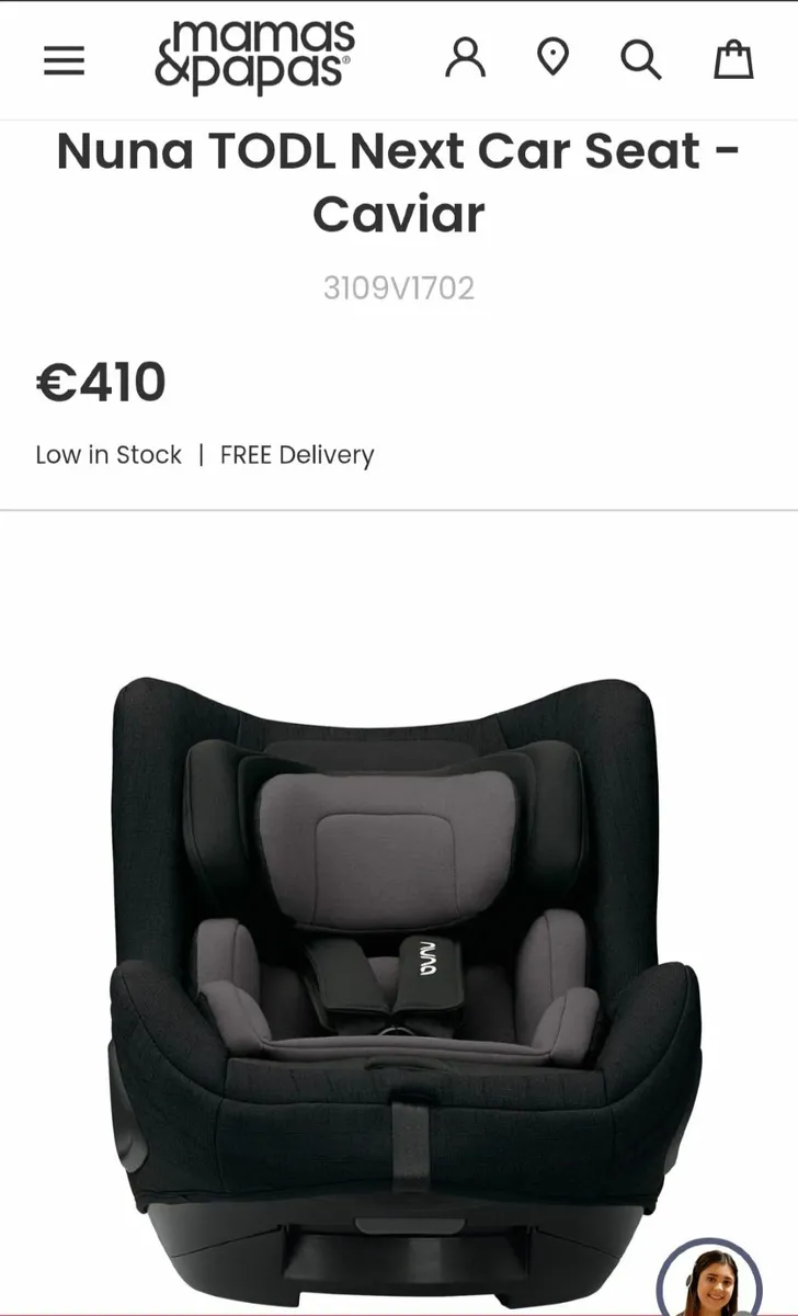NUNA 360 turn Car Seats - Image 1