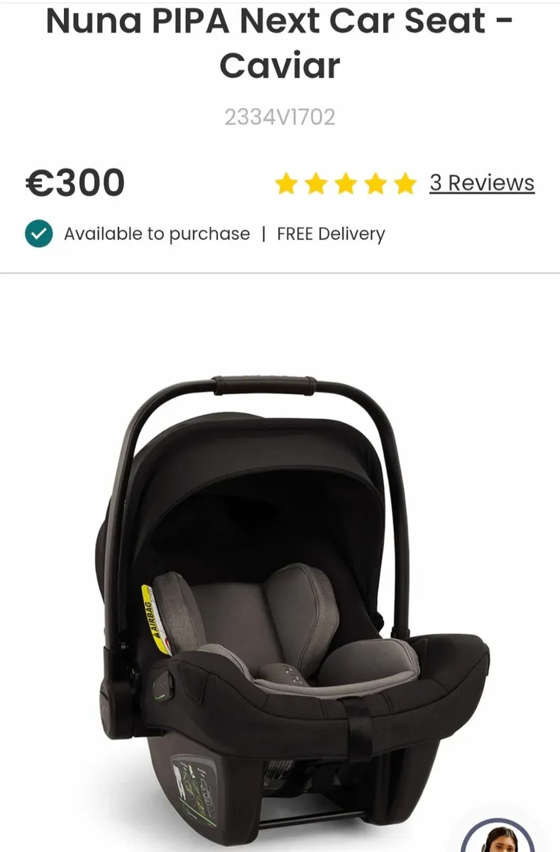 NUNA 360 turn Car Seats - Image 2