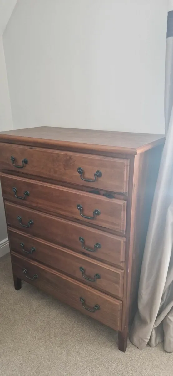 Solid Wood Chest of Drawers €80 - Image 3