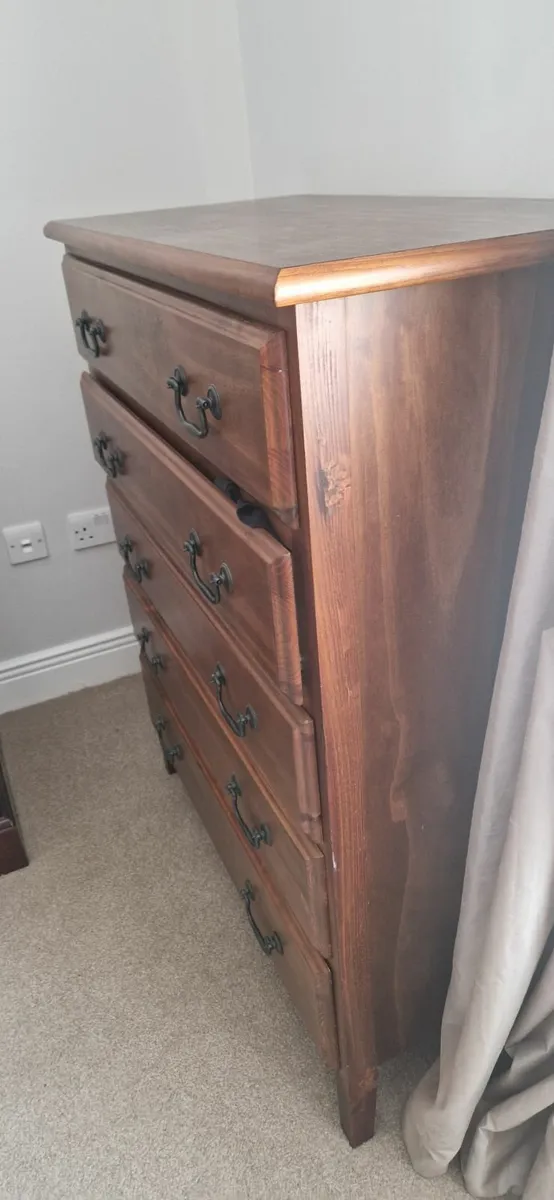 Solid Wood Chest of Drawers €80 - Image 4