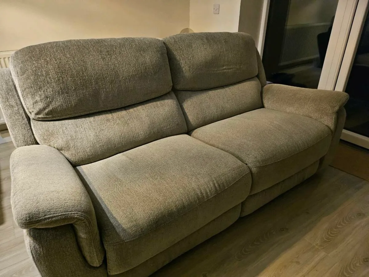2 x Recliner Sofas - Image 1