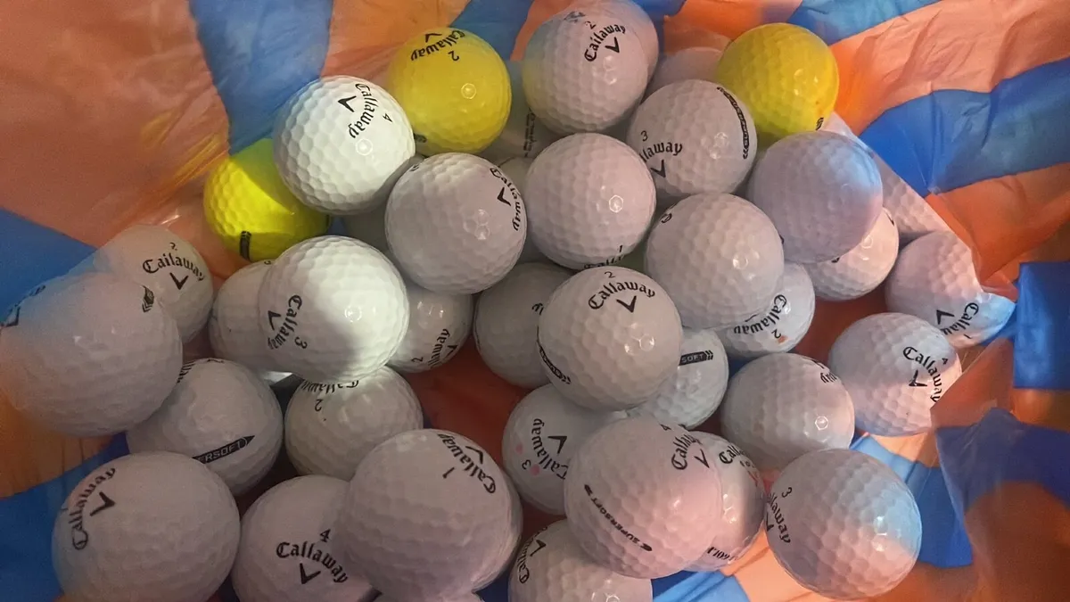 50 Callaway Golf Balls - Very Good