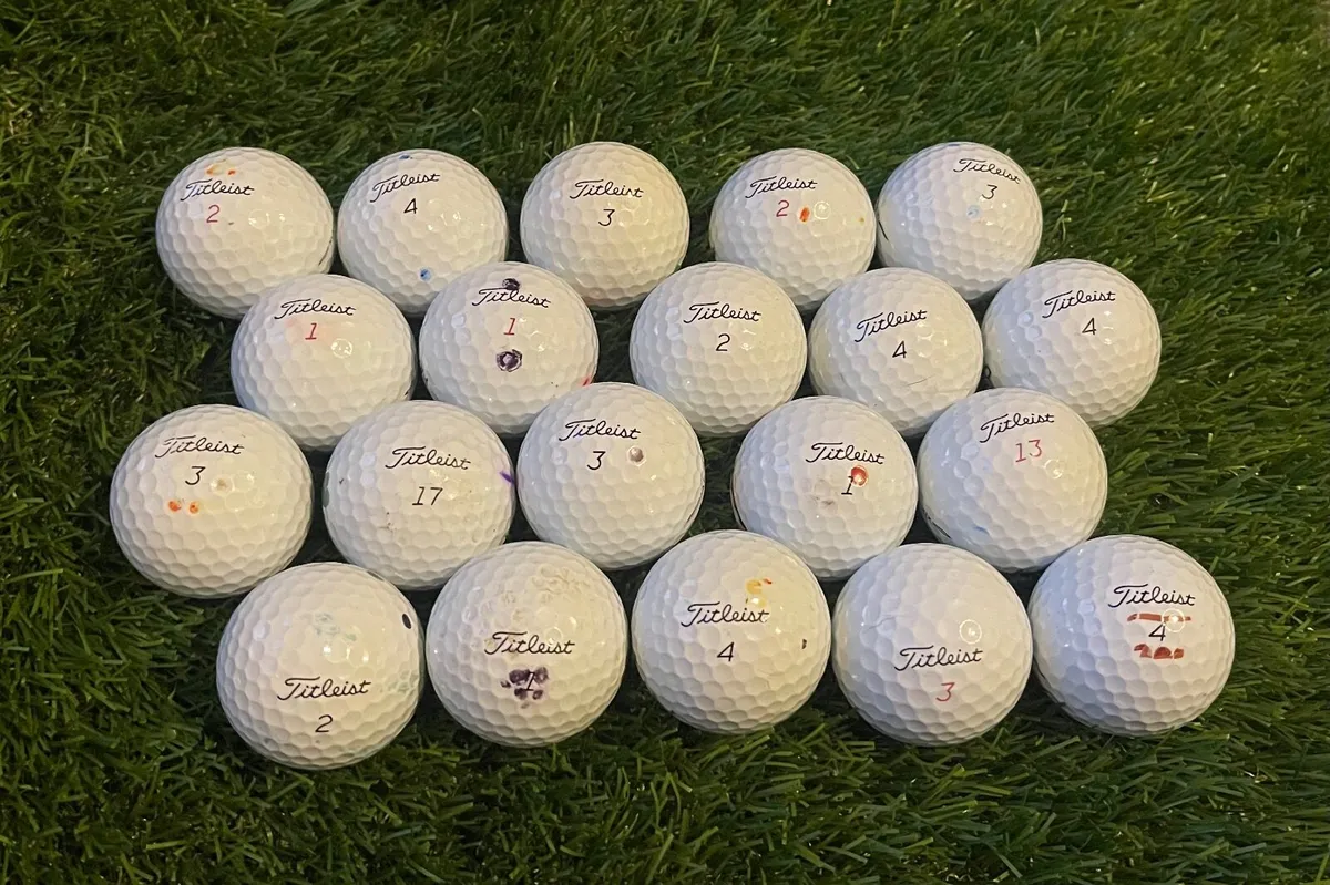 20 Titleist ProV1/ProV1x Golf Balls - Image 1