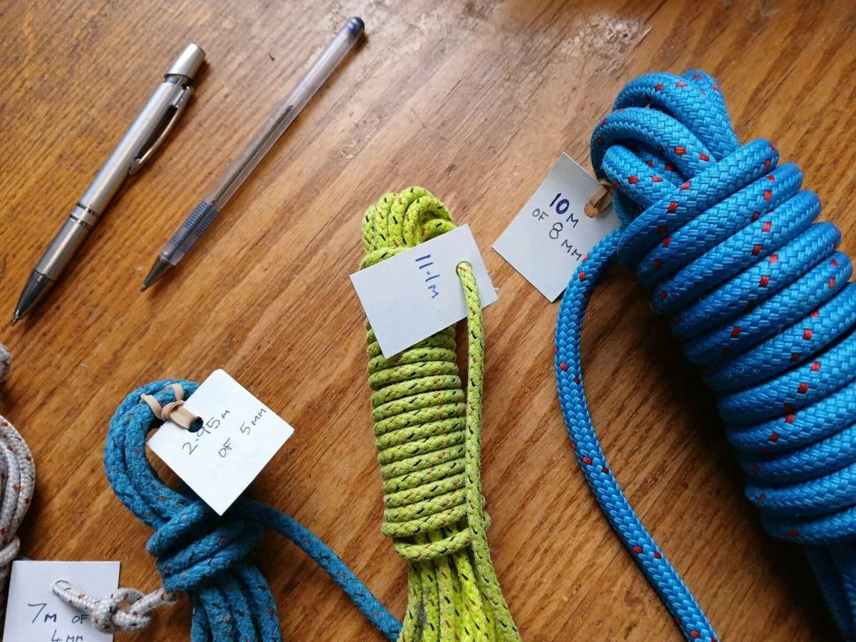Rope, secondhand, from boat damaged beyond repair - Image 3