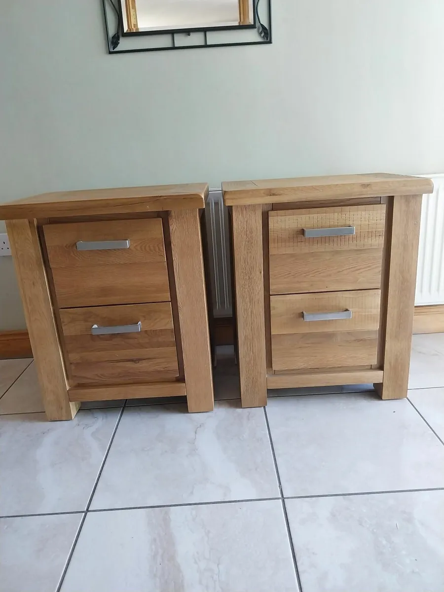 Bedside Lockers - set of 2 - Image 1
