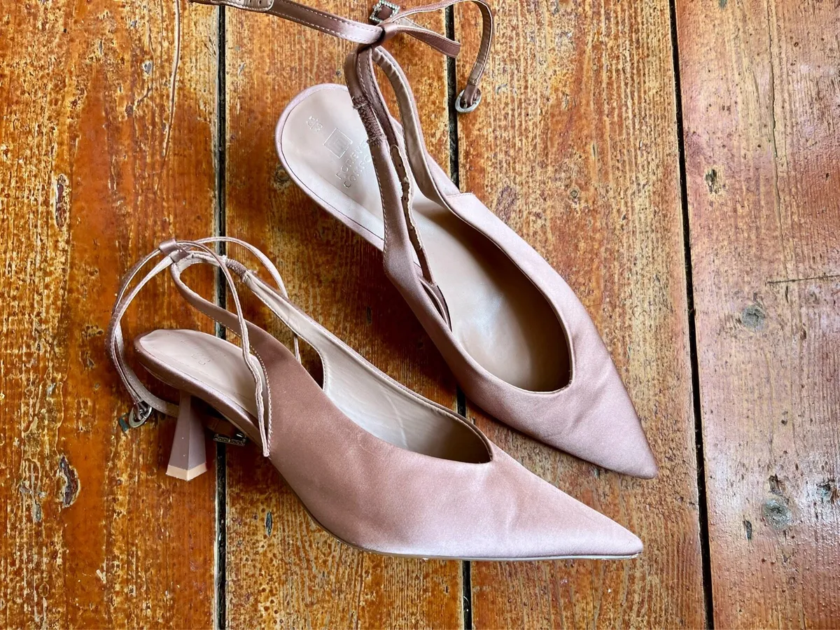 Satin heels size 7 NEXT - Image 2