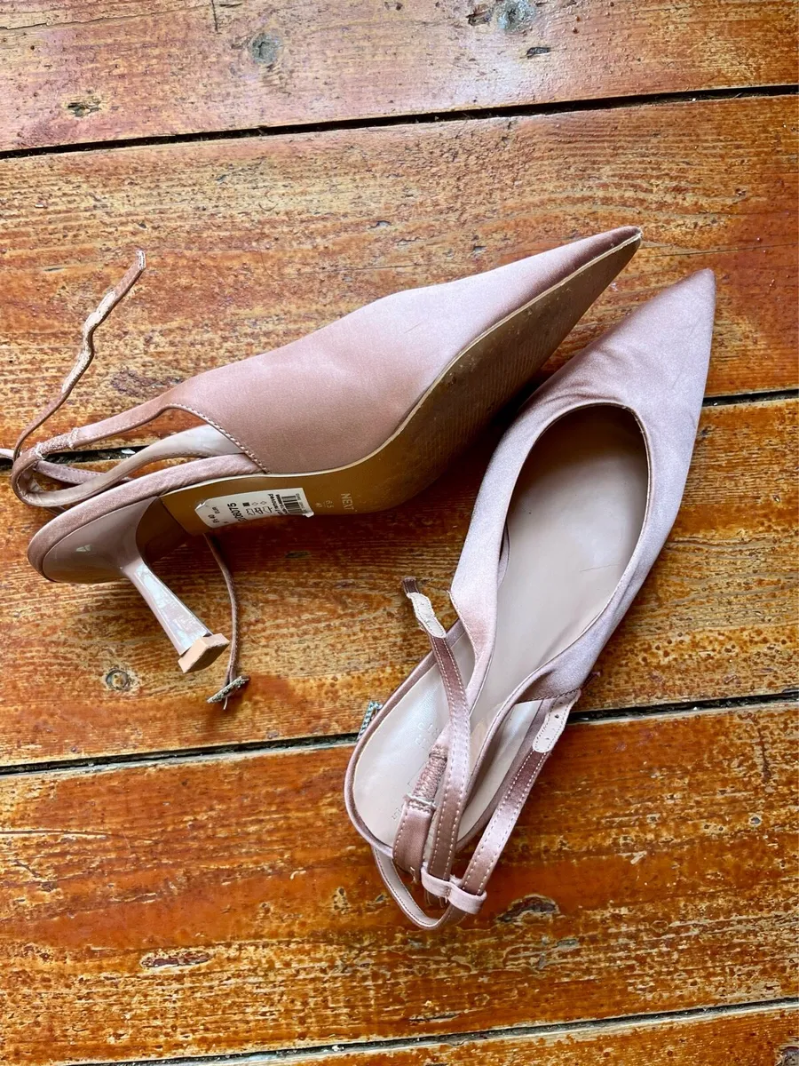 Satin heels size 7 NEXT - Image 3