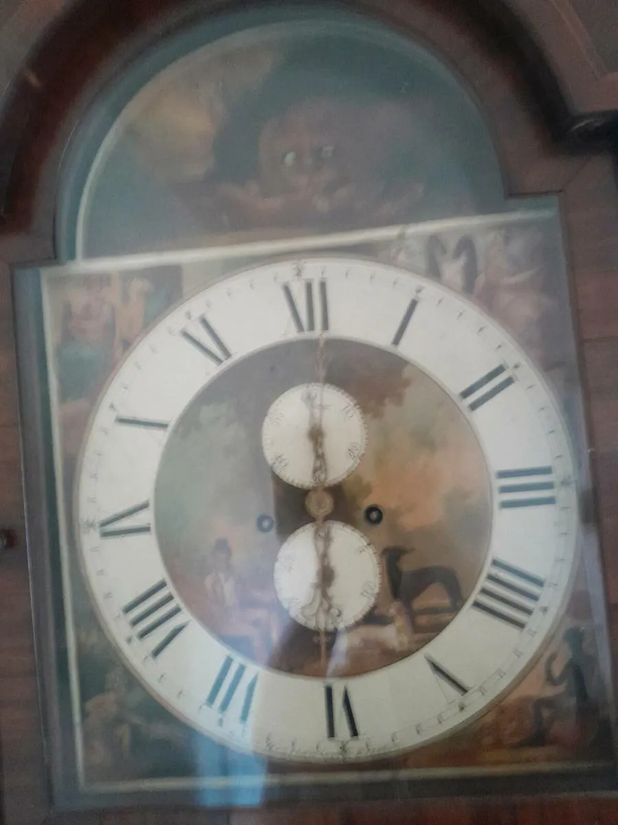 Granfarher  father clock 8 feet 2 - Image 1