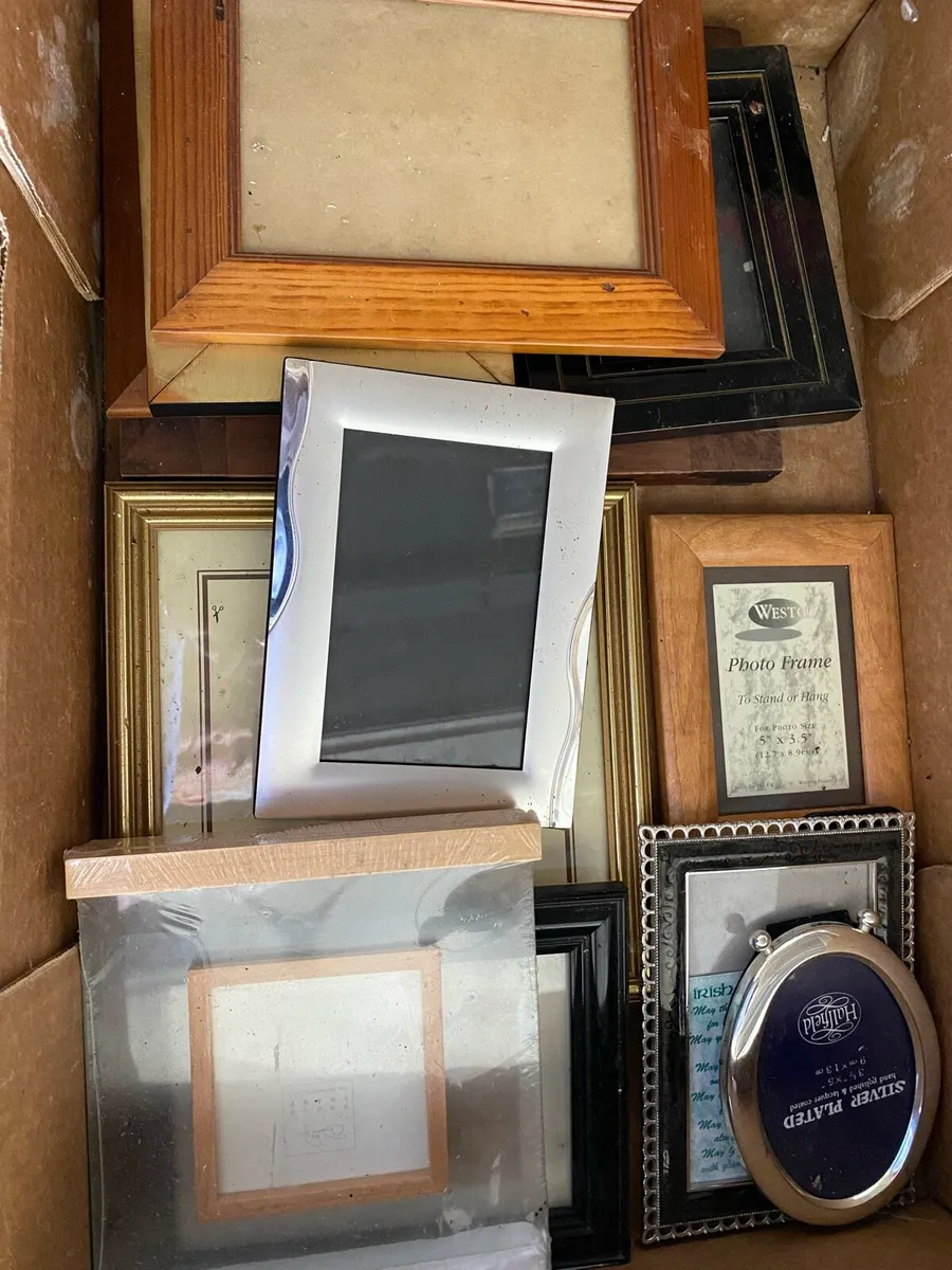 Box of picture frames