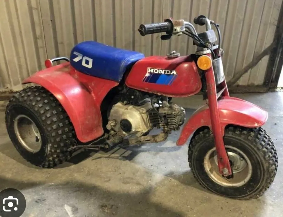 Wanted - Honda 70cc trike & Honda 110cc