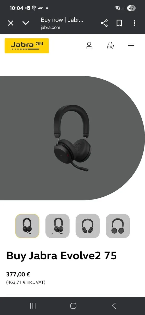 Evolve 2 75 headphones - Image 4