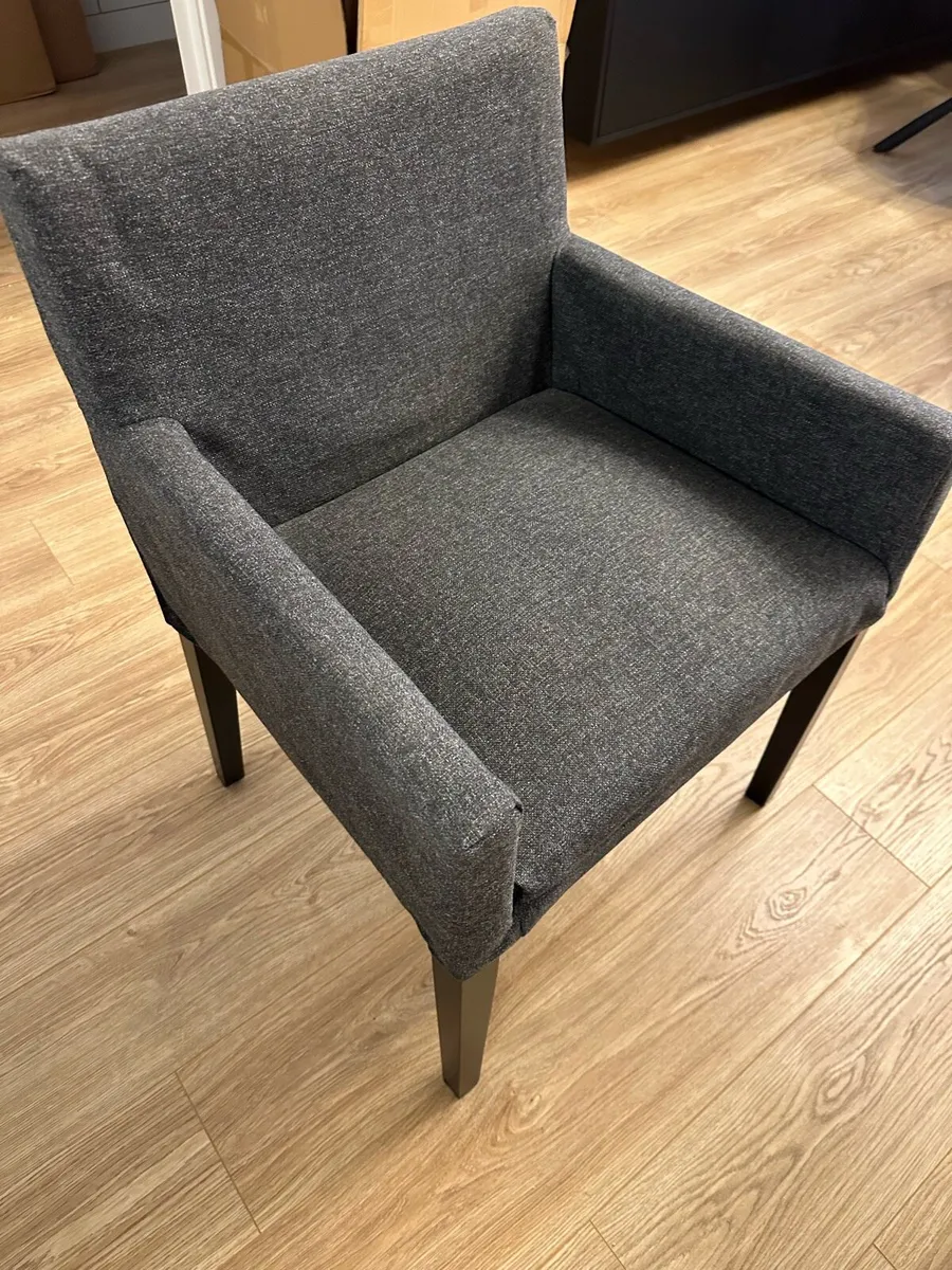 IKEA MARENÄS dining chairs x4 + new covers(x4) - Image 3