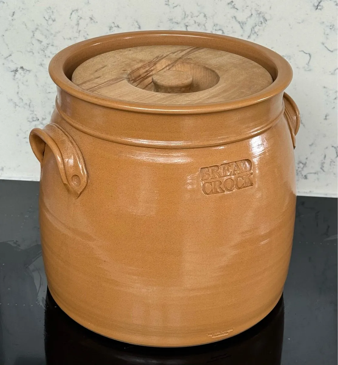 Kiltrea Pottery Large Bread Crock - Image 2