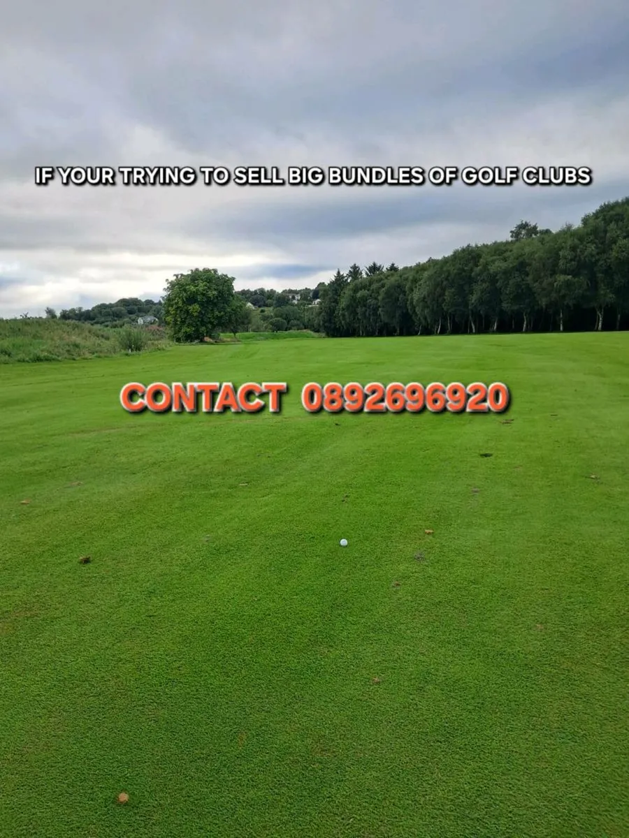 ARE YOU LOOKING TO SELL BIG BUNDLES OF GOLF SETS? - Image 1