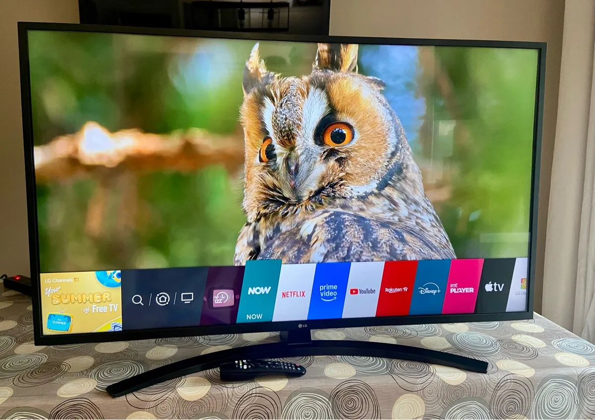 LG 50” 4K Smart TV - Image 1