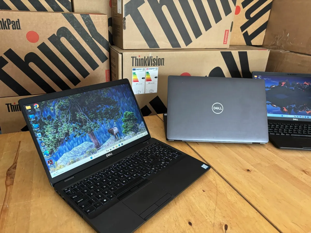 Dell Latitude 5500 Laptops-i5-16Gb-15.6" Screen - Image 4