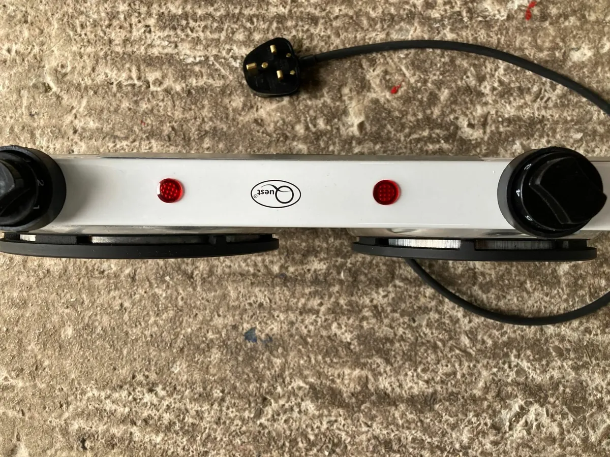 Quest 35250 Electric Twin Hot Plate Control 1000W - Image 3