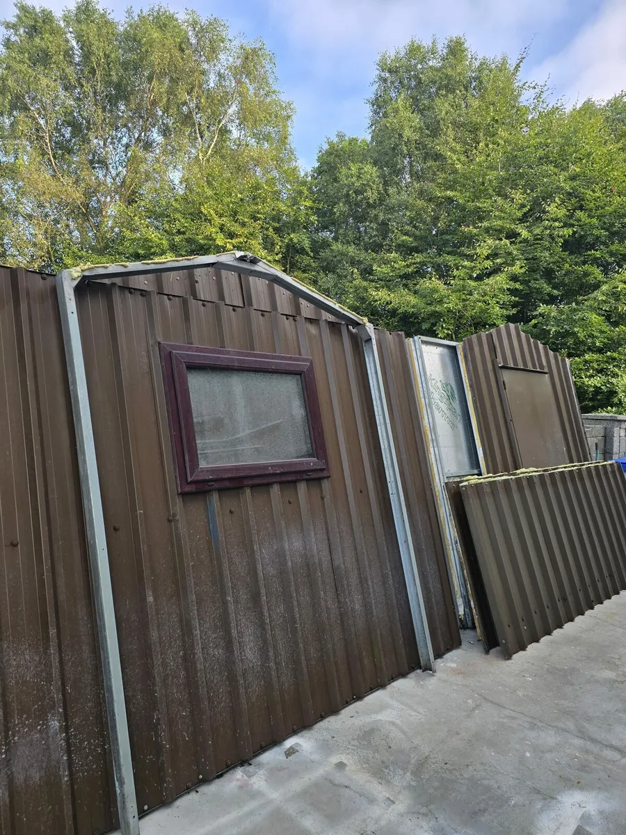 Steel shed 6m x 2m - Image 1