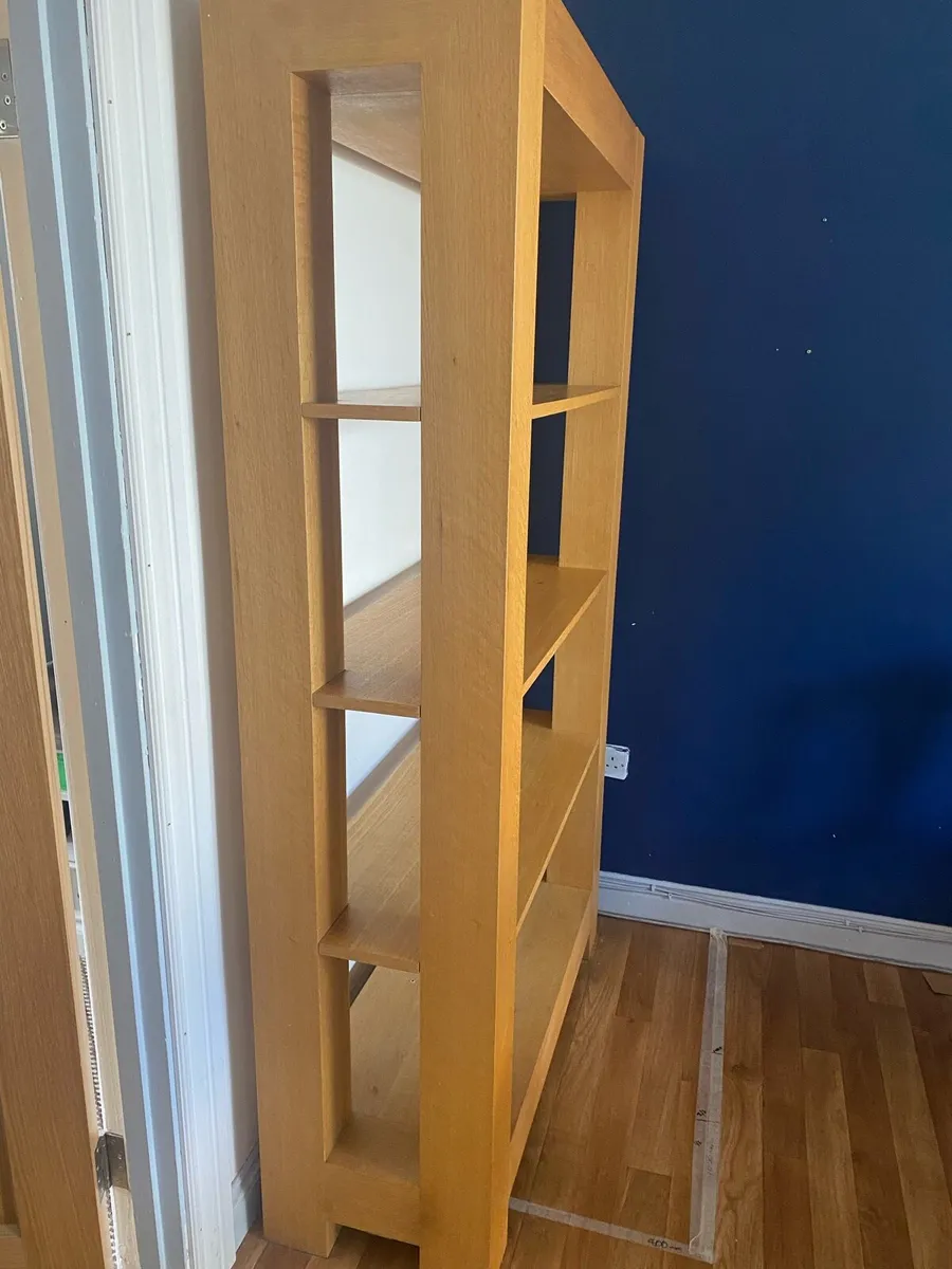 Solid Oak Book Shelf - Image 2
