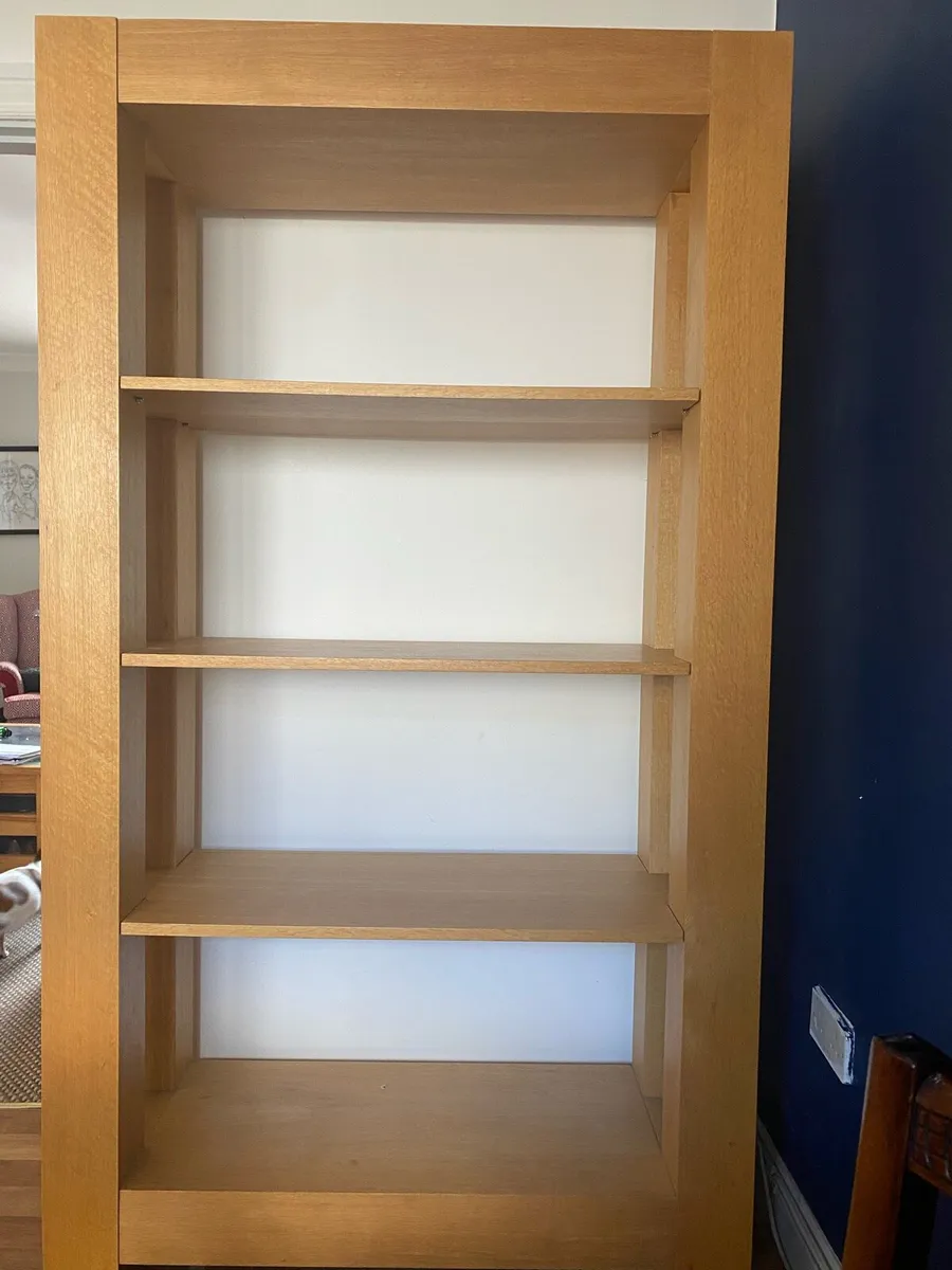 Solid Oak Book Shelf - Image 1