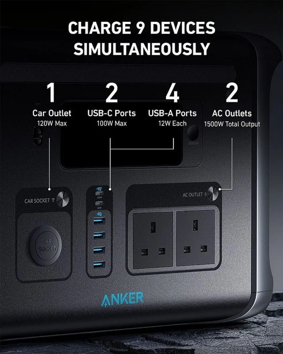 Anker PowerHouse 757 Portable Power Station - Image 2
