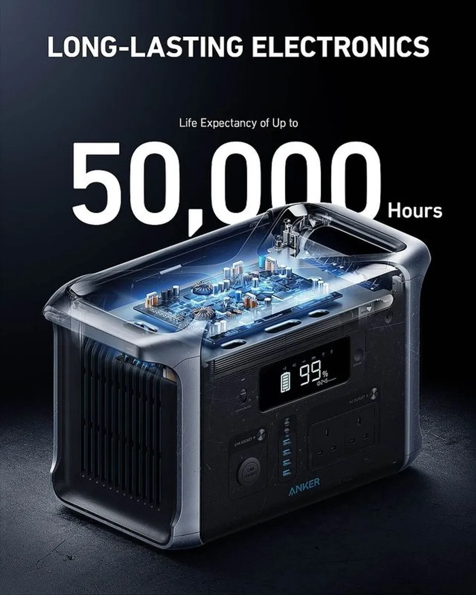 Anker PowerHouse 757 Portable Power Station - Image 3
