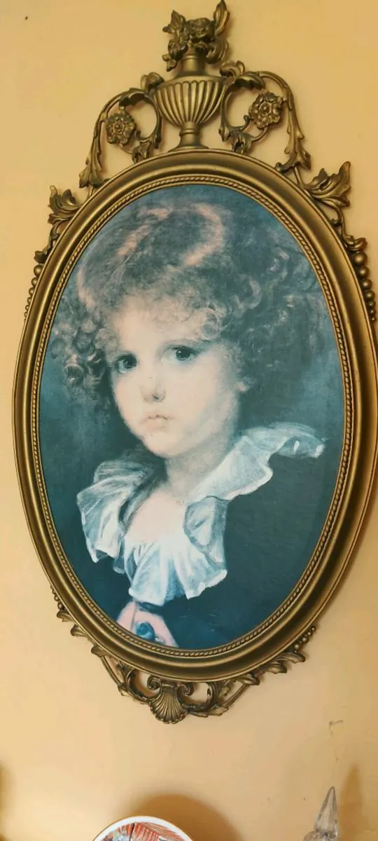 Oval  Jean Baptiste  Potrait Print - Image 1