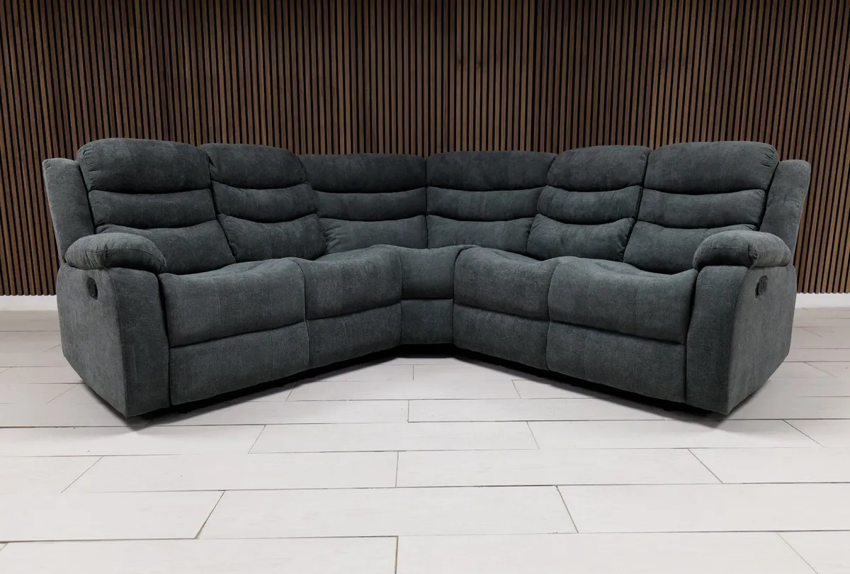 Recliner Fabric Sofas Corner 3/2 - Image 3