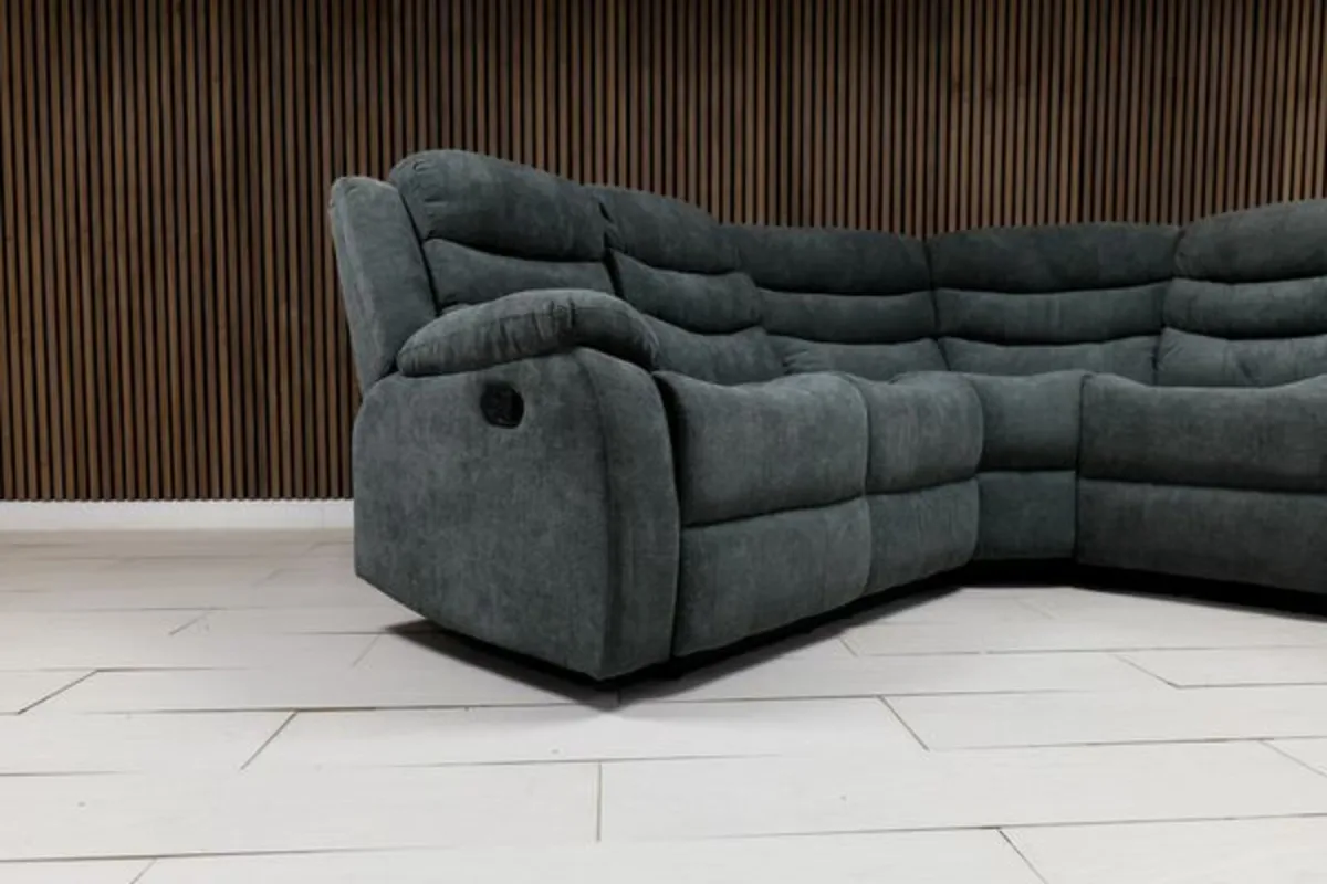 Recliner Fabric Sofas Corner 3/2 - Image 4