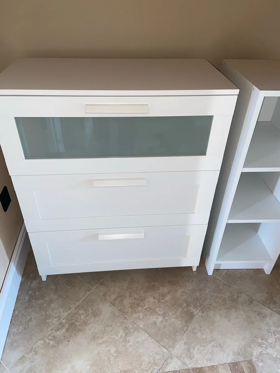 Chest of Drawers White - Image 3