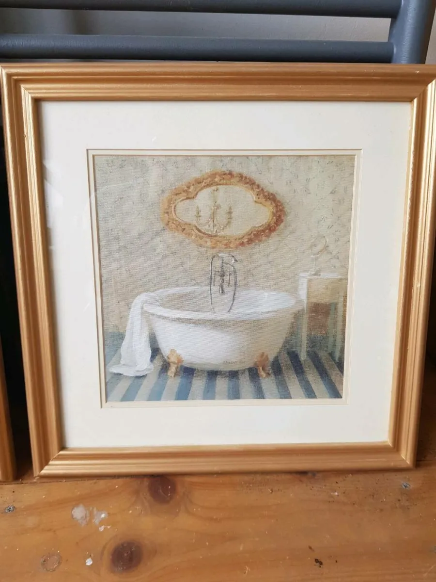 2 Victorian Bath framed prints - Image 3