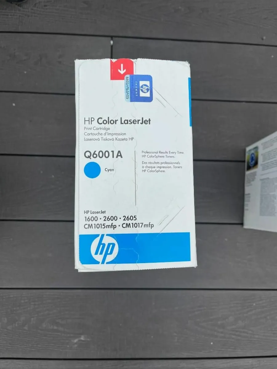 Hewlett Packard Q6001A (HP 124A) Cyan Toner