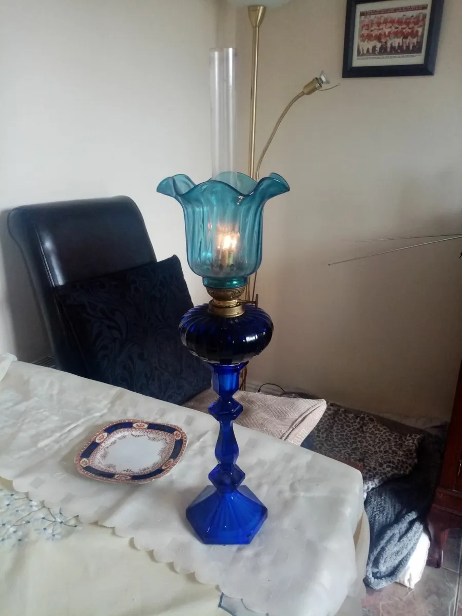 Candle stick  French oil lamp - Image 4