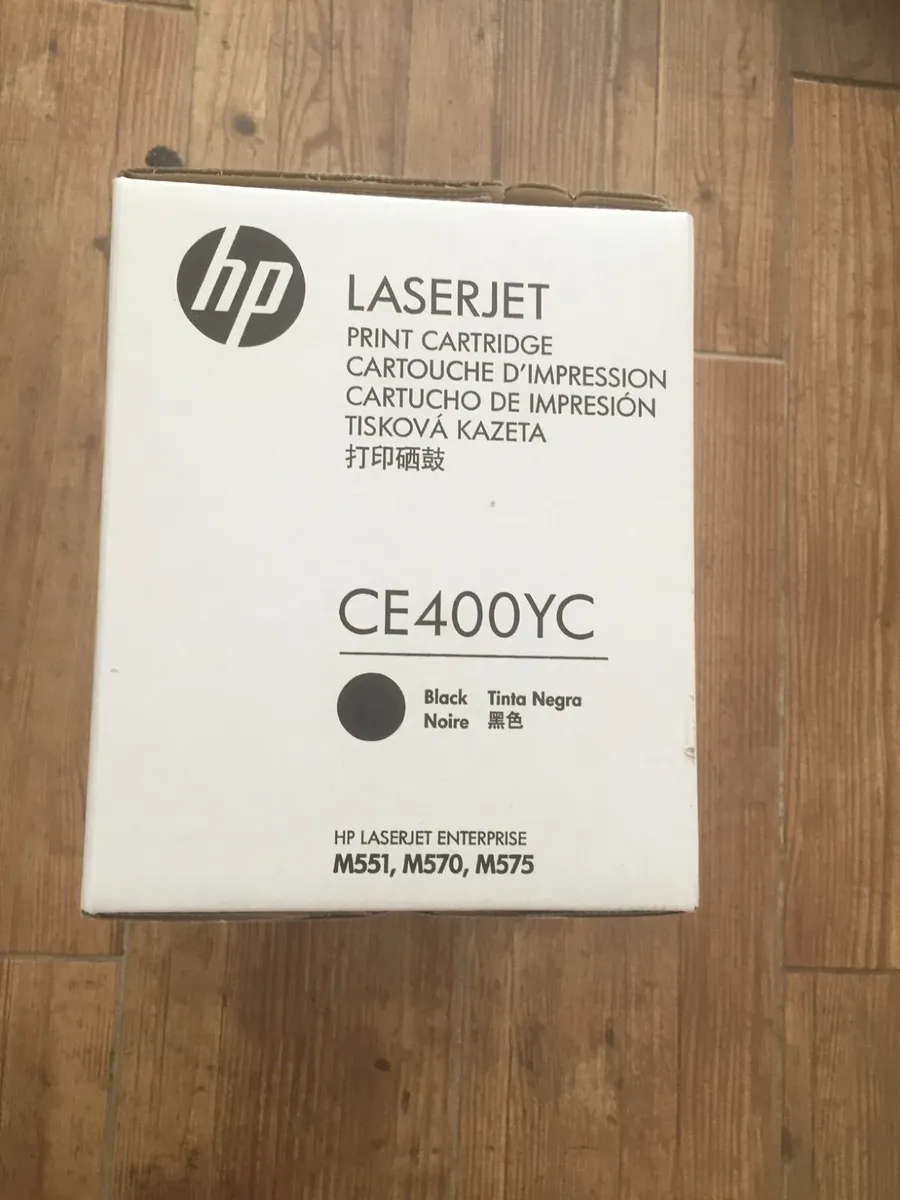 HP 507A Original LaserJet Toner  Black CE400yc