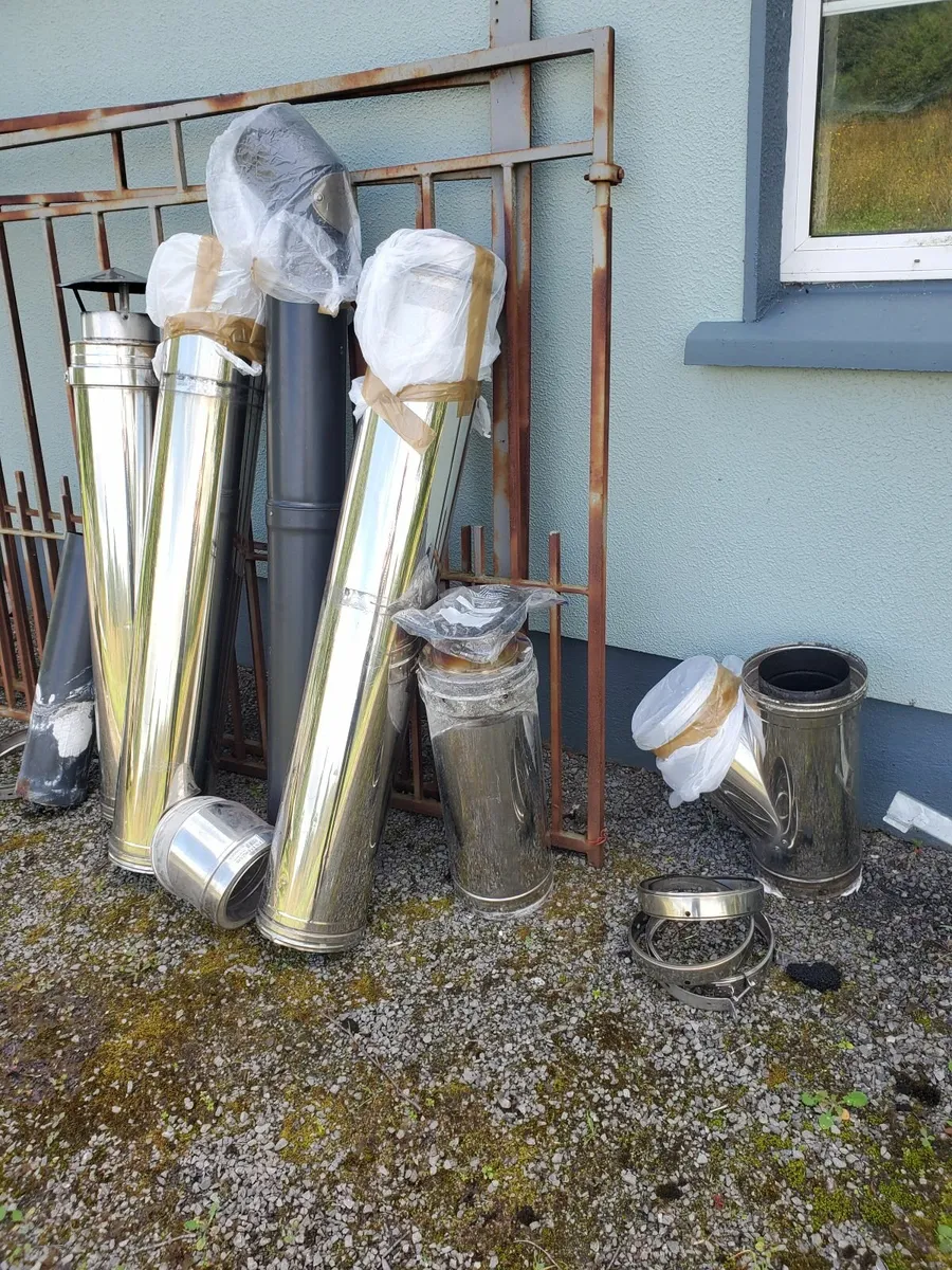Stove pipes 6 inch inner diameter for solid fuel - Image 4