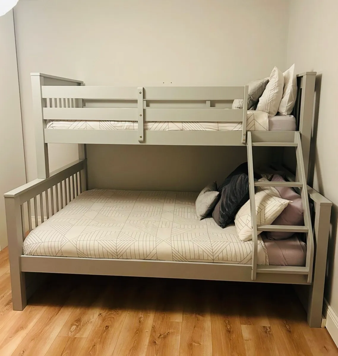 Solid Wood Triple Bunkbed - Image 1