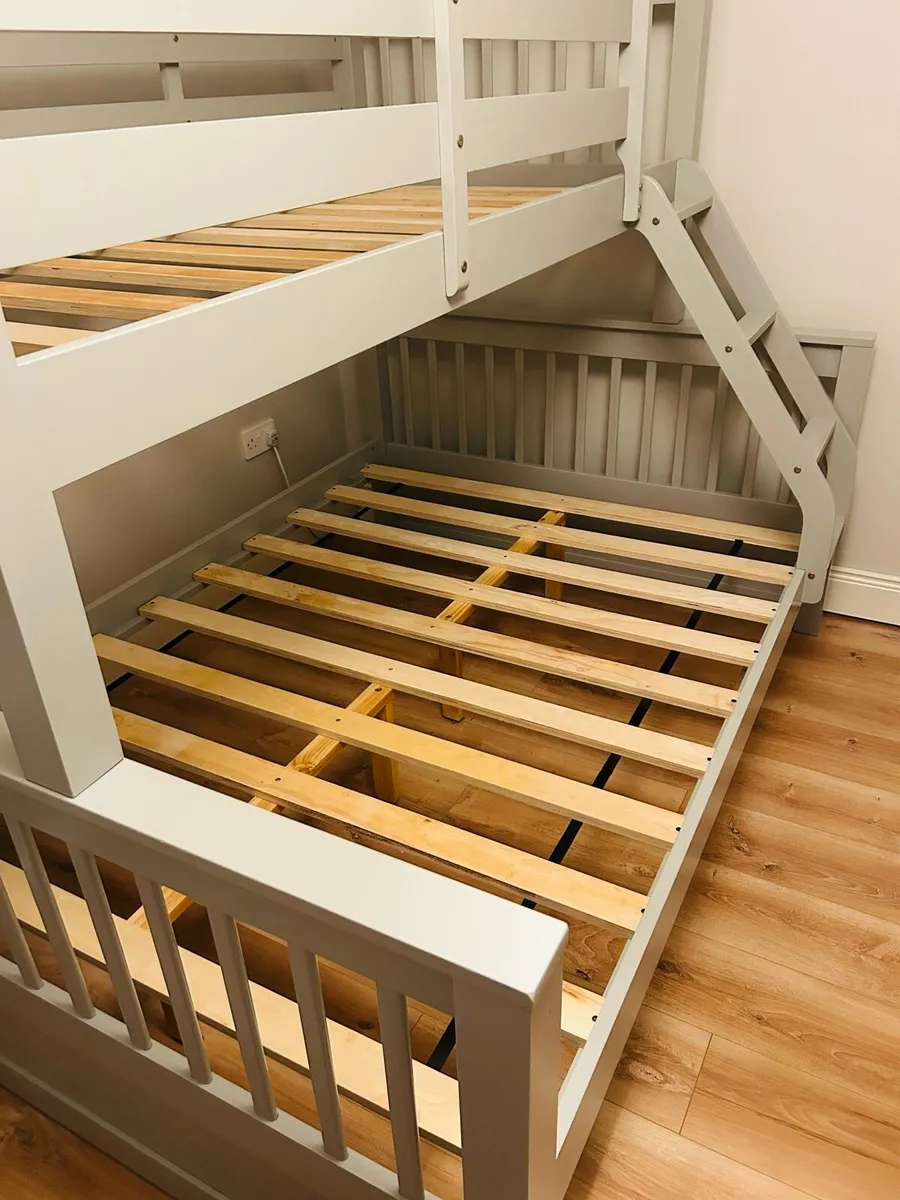 Solid Wood Triple Bunkbed - Image 3