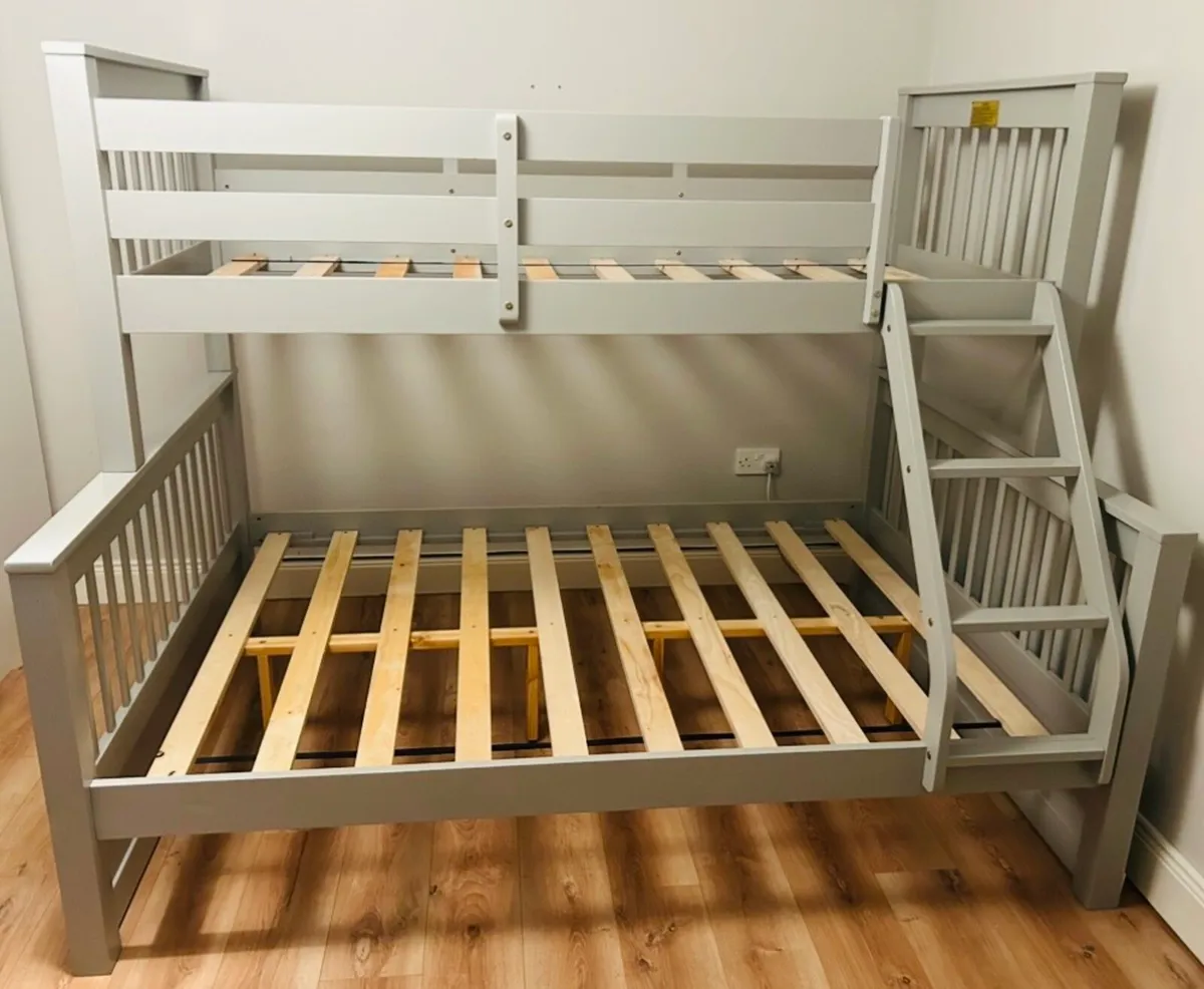 Solid Wood Triple Bunkbed - Image 4