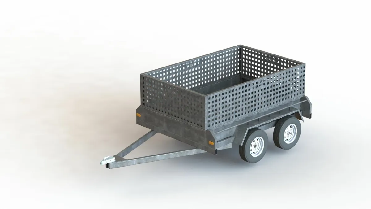 DIY 8×5 TRAILER - Image 1
