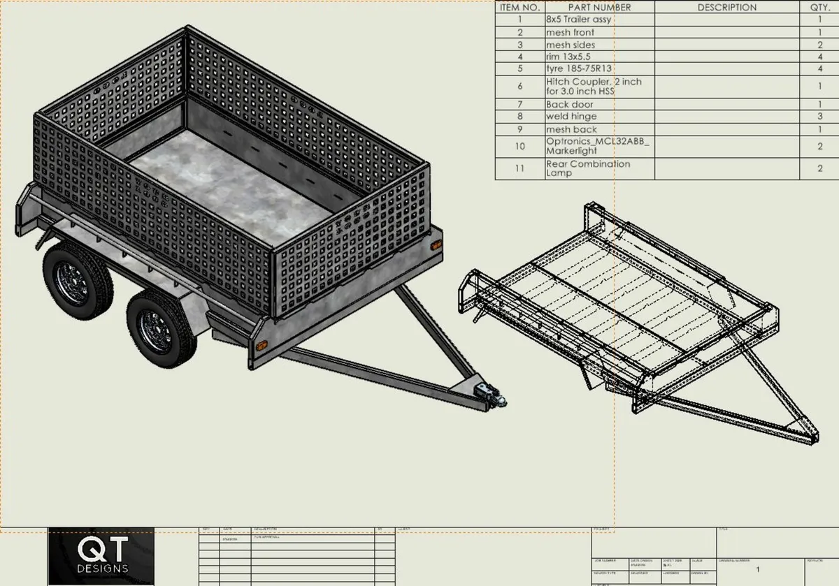 DIY 8×5 TRAILER - Image 4