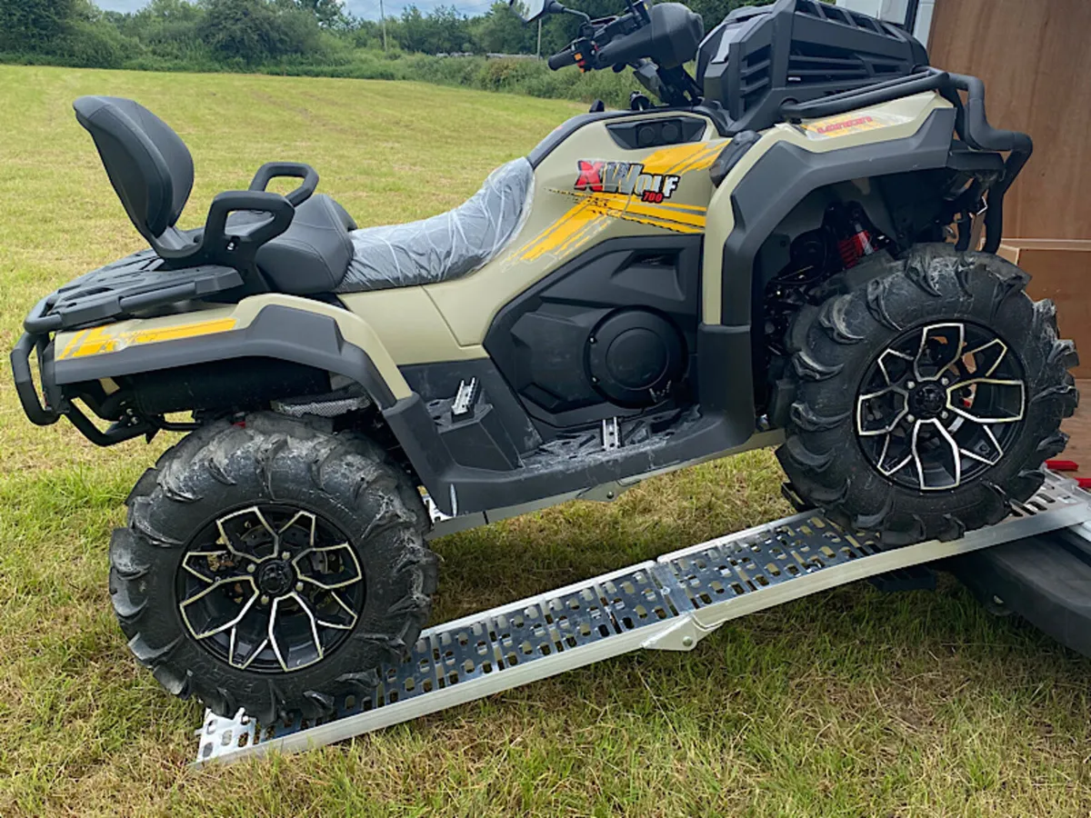 221cm 1000kg  Aluminium Quad Ramps - Image 1
