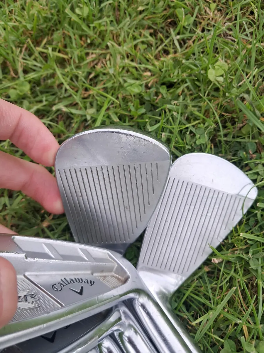 NICE CALLAWAY RAZR X FORGED IRONS 5-PW STIFF FLEX - Image 4