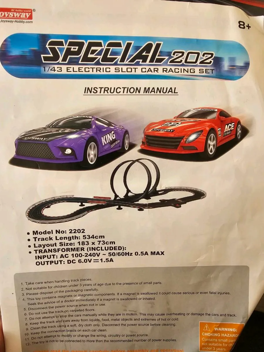 Special 202 electric slot racing set - Image 3